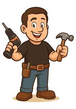Handyman cartoon image